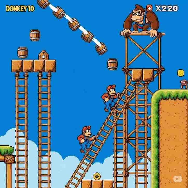 Donkey Kong screenshot
